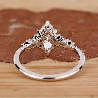 Round Diamond Ring featuring a 6 prong claw setting for security.