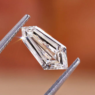 Shield Shape Diamond available as a 0.67 carat diamond for custom use.