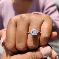 Custom engagement ring made to fit your style.