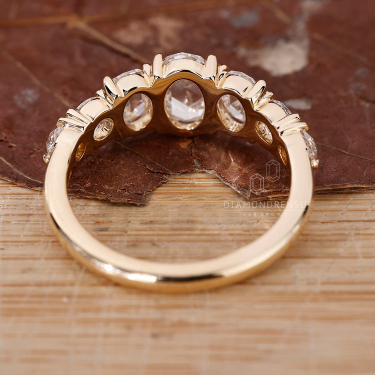 Handmade jewelry showcasing a Diamond engagement ring.