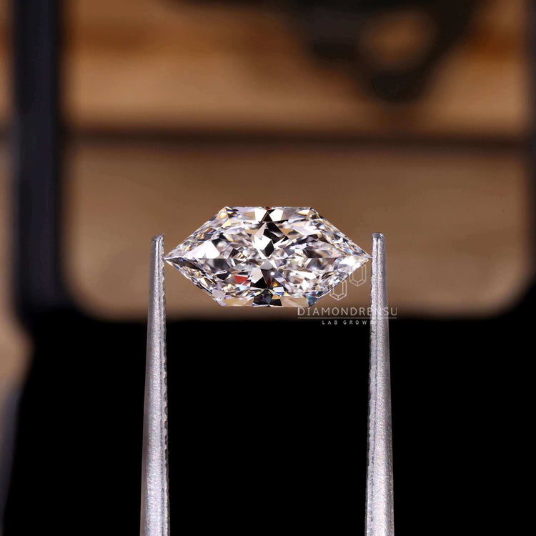 Loose lab grown diamond Dutch marquise diamond 1.50 carat Dutch marquise diamond