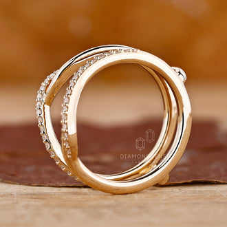 Handmade jewelry wedding band designed for lasting elegance and charm.