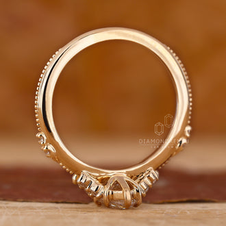 Yellow Gold Ring with a sophisticated, warm finish.