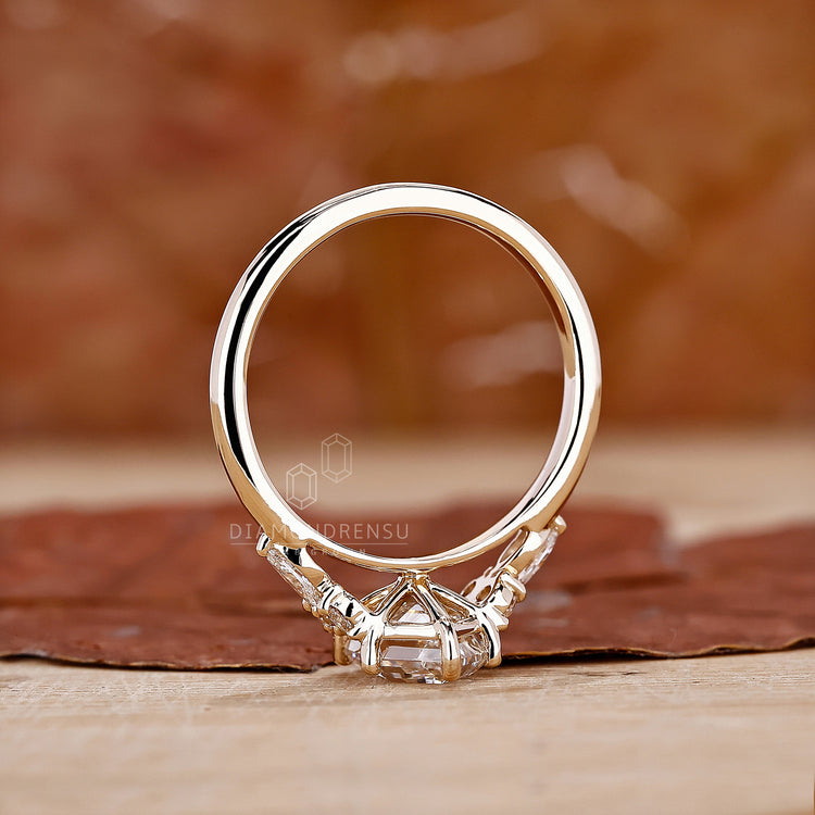 Hexagon Diamond Ring A Geometric Brilliance