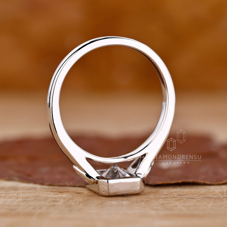 Tapered Shank Ring for a sleek, elegant finish.
