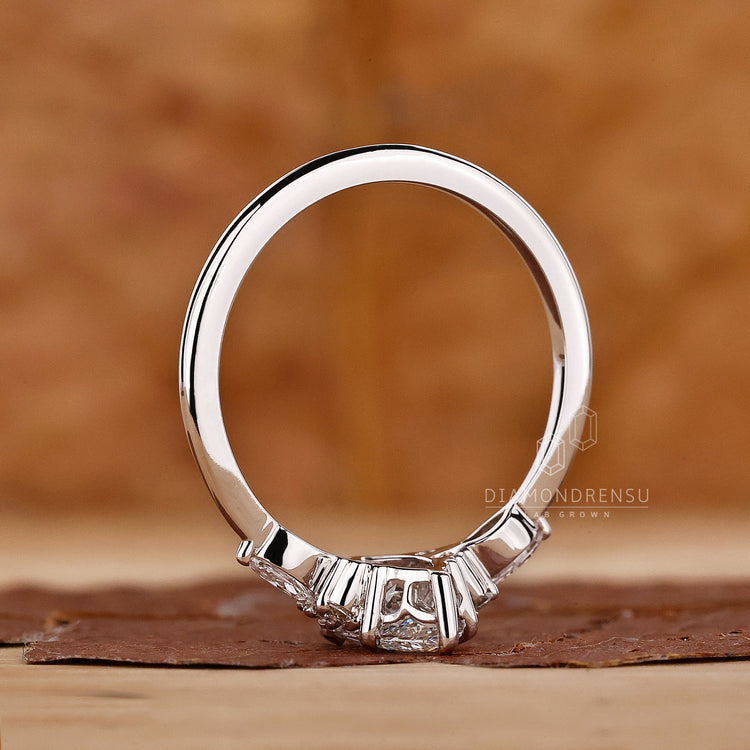 Handmade Ring featuring a stunning Marquise Cut Diamond.