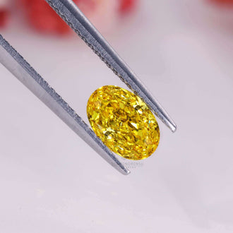 Lab grown diamond oval cut diamond