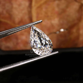 IGI certified lab grown diamond offered in 2 carat pear cut format.