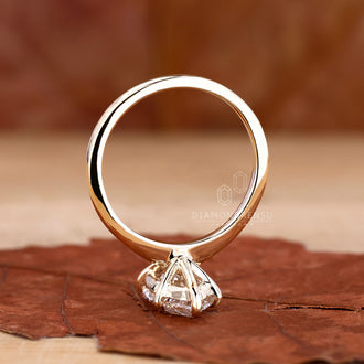 Yellow Gold Engagement Ring for a warm and luxurious finish.