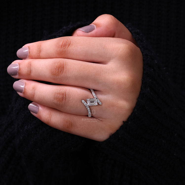 Custom engagement ring designed for a personal touch.