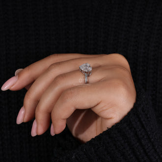 Prong Setting Ring holding a sparkling diamond for lasting beauty.