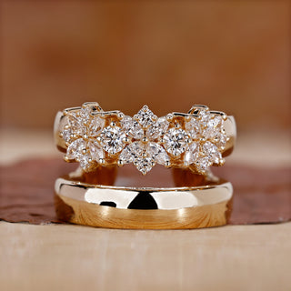Unique Diamond Ring with an elegant marquise diamond design.