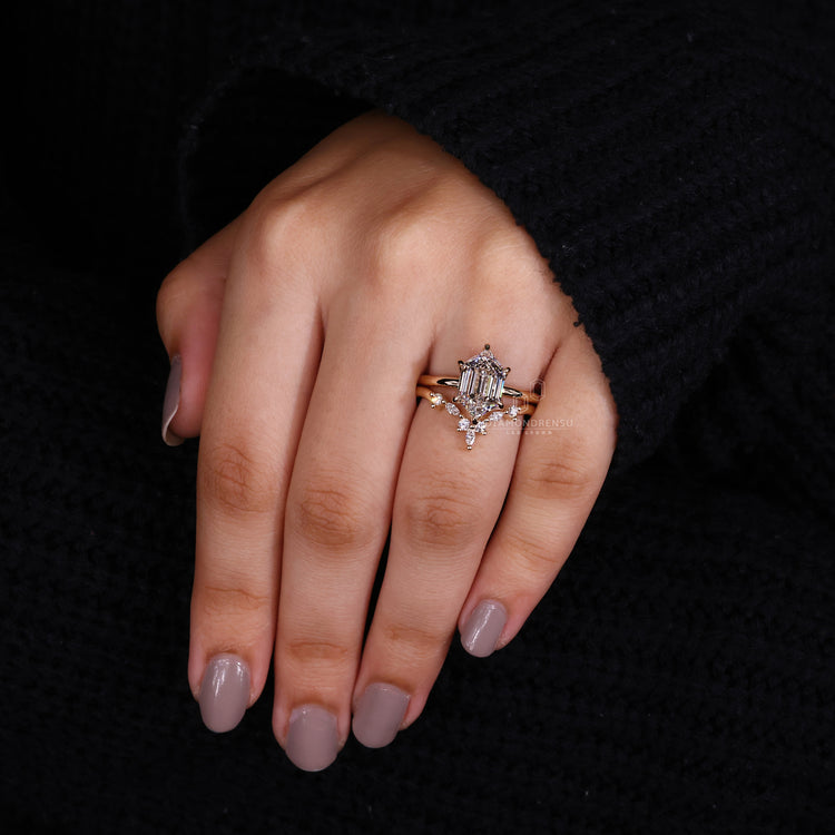 Solitaire Ring with a beautiful center stone for elegance.
