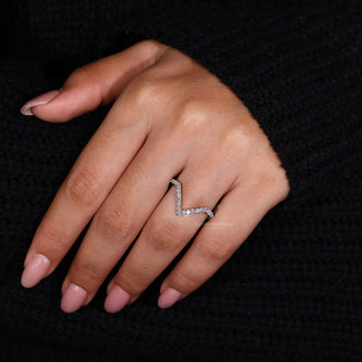 Lab Grown Diamond set in a sleek and minimal band.