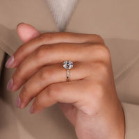 Simple diamond ring for special occasions.