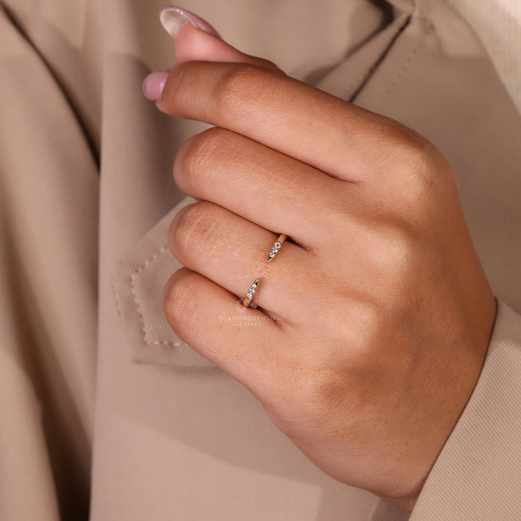 Unique wedding band crafted for a one-of-a-kind style.