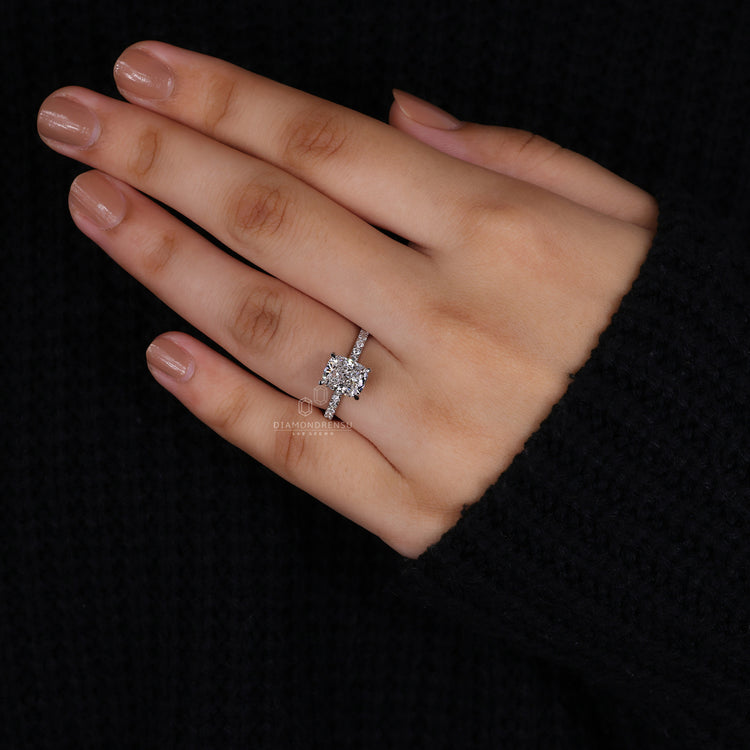 Claw Prong Setting Ring for a secure and stylish design.