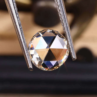 This is a 1 carat round rose cut diamond from Diamondresnu.