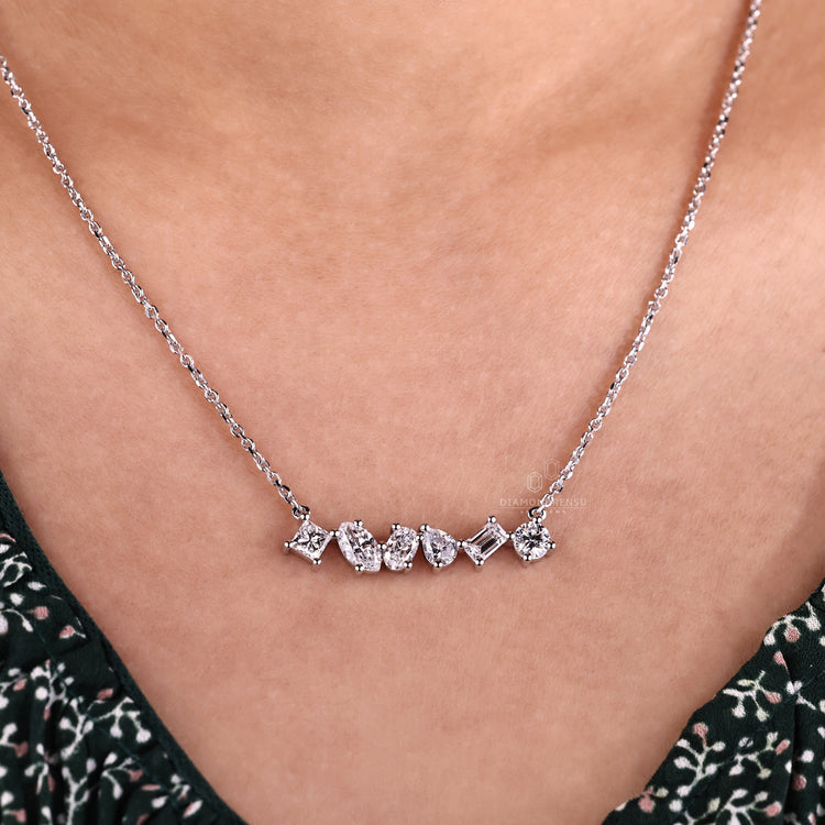 IGI Certified Diamond in a handmade jewelry pendant.