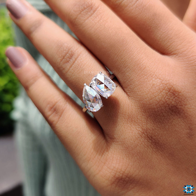 Handmade ring showcases fine craftsmanship and care.