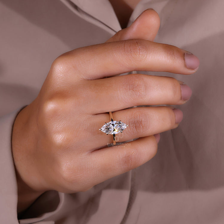 Solitaire Engagement Ring crafted for lasting beauty and charm.