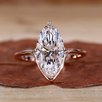 Marquise Diamond Engagement Ring featuring a stunning design.