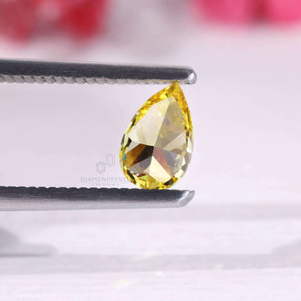 Pear brilliant diamond loose lab grown diamond