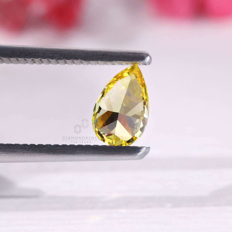 Pear brilliant diamond loose lab grown diamond