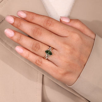 Buy diamond ring handmade and IGI certified.