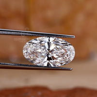 Oval Cut Lab Grown Diamond offering exceptional brilliance.
