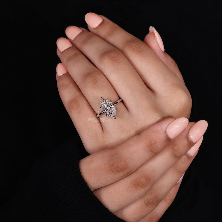 Round Cut Diamond Ring for brilliant sparkle and clarity.