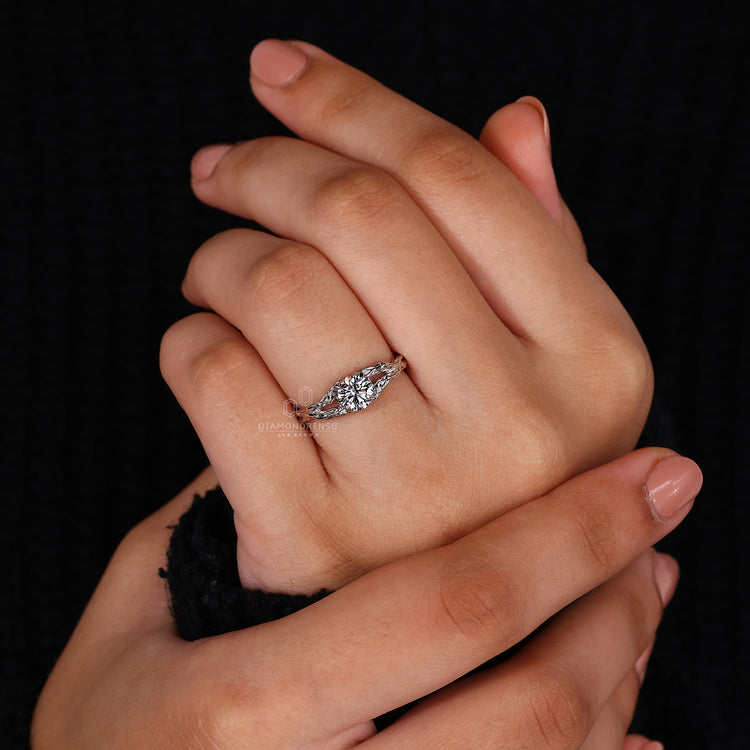 Buy engagement ring, custom engagement ring, lab grown diamond