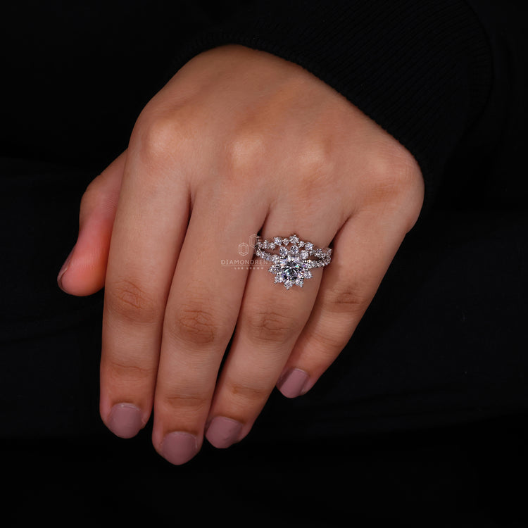 Stackable Wedding Band for added versatility and elegance.