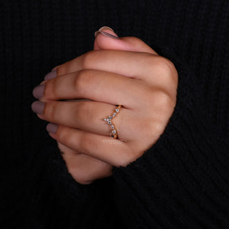 Yellow Gold Wedding Band crafted for timeless elegance.