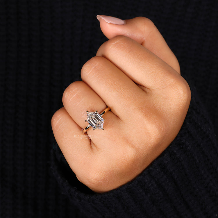 Custom engagement ring designed for a personal touch.