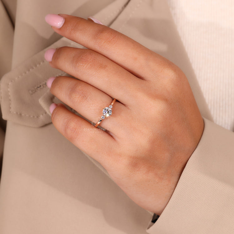 handmade jewelry, diamondrensu ring, diamondrensu engagement ring