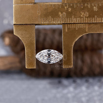 Old Mine Cut Marquise Diamond for Custom Jewelry Designs