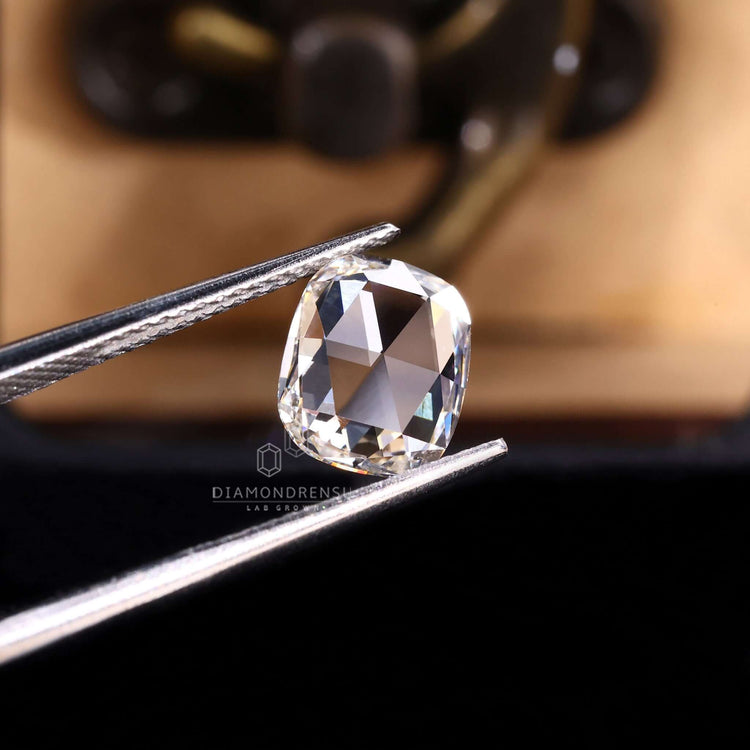 IGI Certified lab grown diamond, 1.30 carat rose cut.