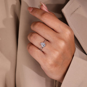 Pear Diamond Ring crafted for a unique and timeless look.