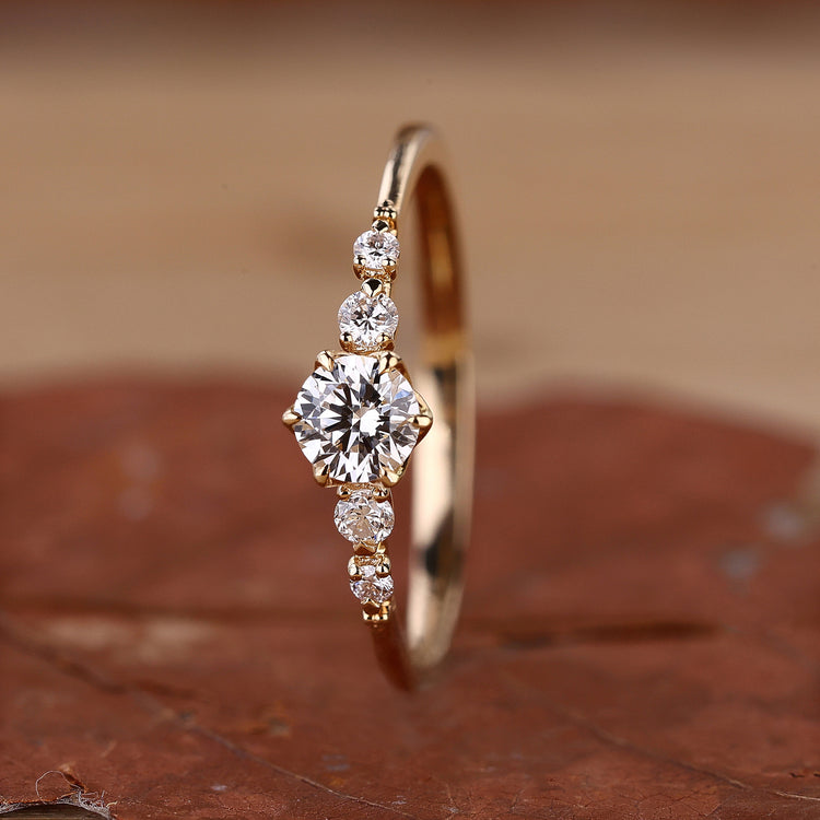 Claw Prong Engagement Ring for secure and elegant settings.