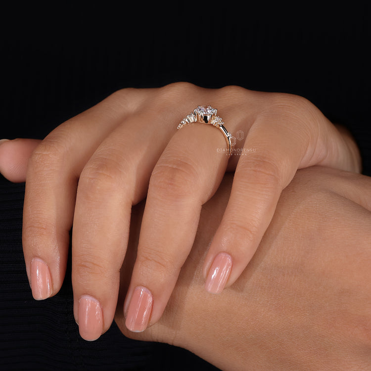 Yellow Gold Ring with a sleek and polished finish.