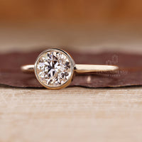 Handmade Old European Cut Engagement Ring By Diamondrensu.
