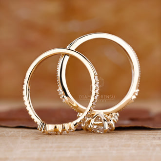Milgrain Setting Ring with delicate and vintage-inspired detailing.