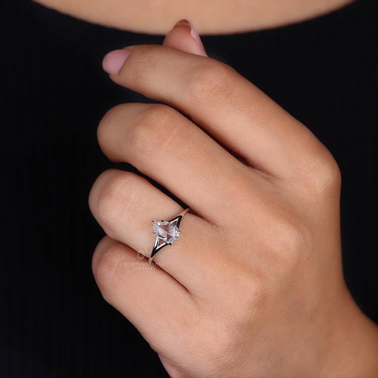 Split Shank Ring for added sparkle and sophistication.