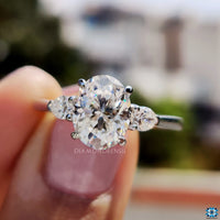 Tapered ring shank for a sleek look.