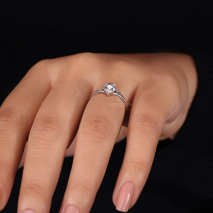 Rose Cut Ring with delicate and timeless charm.