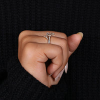 V Shaped Wedding Band crafted for a sleek, modern style.