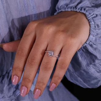 bypass pave engagement ring