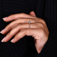 Cathedral Setting Ring for a timeless and elegant look.
