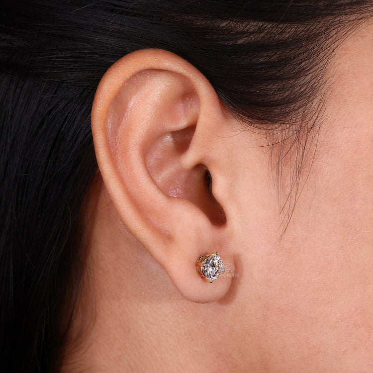 Beautiful diamond earrings designed for effortless sophistication.